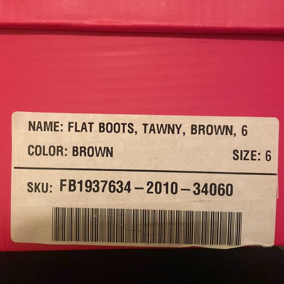 ShoeDazzle Brown Twany Riding Boots **NIB** Sz 6 - Picture 4 of 4